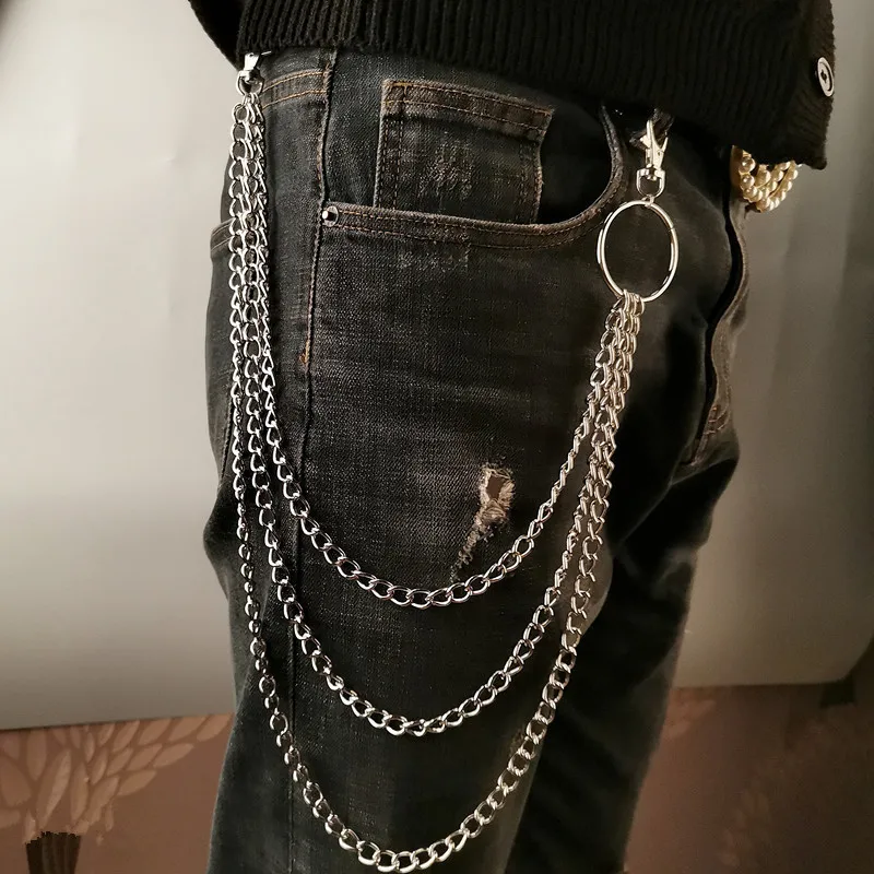 Body Jewelry Retainers - Metal Belt Chain HipHop Rock Punk