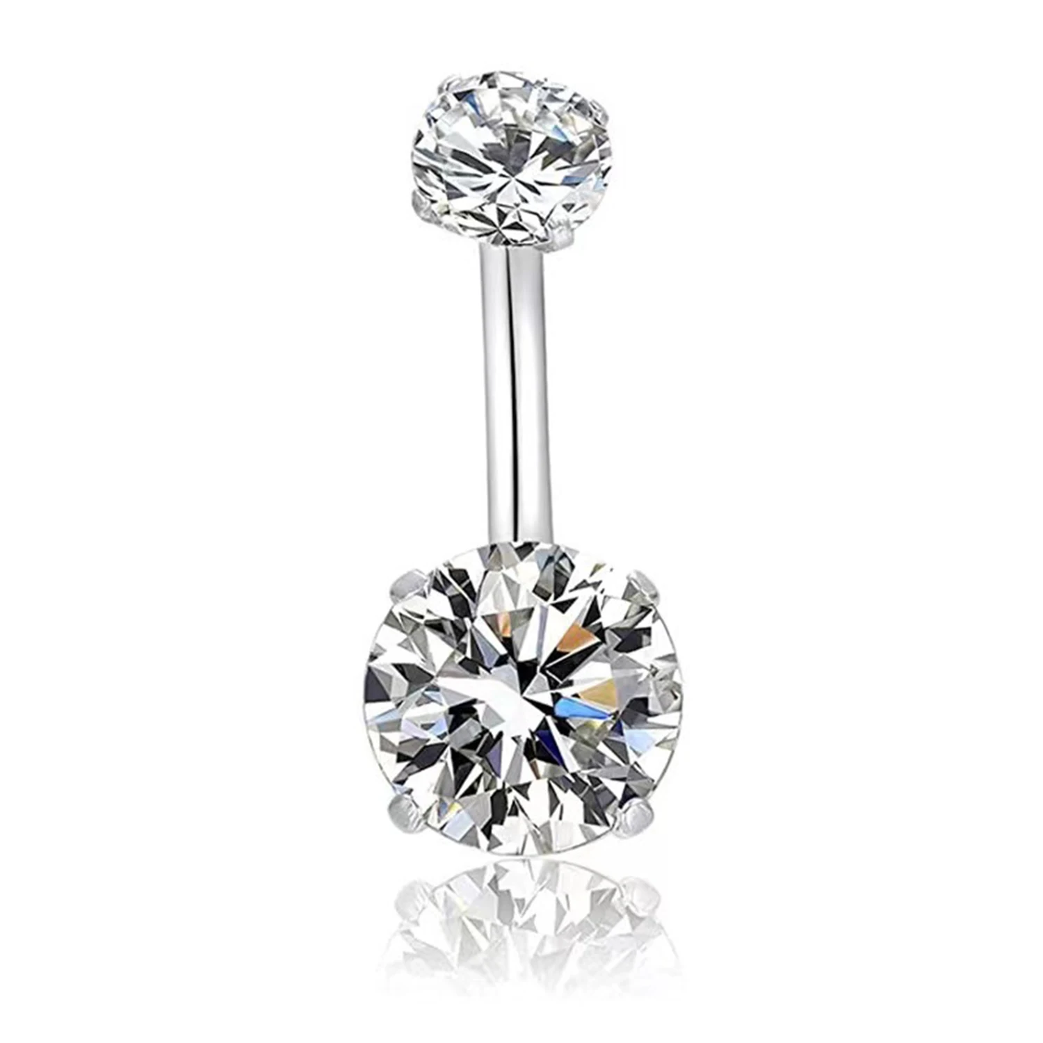 Body Jewelry Surgical Steel - 1PC 316L Surgical Steel Belly Button