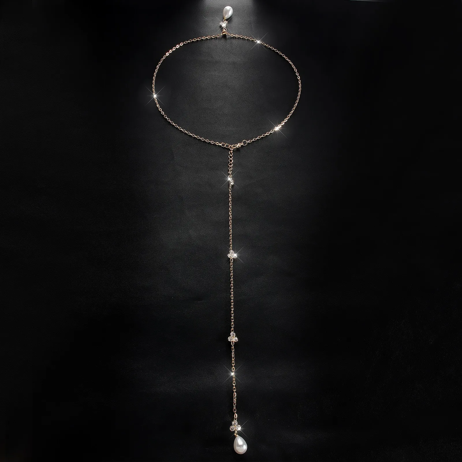 Backless Dress Essential Daint - Body Jewelry Necklace 评论和价格
