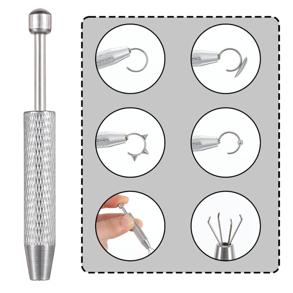 5PCS Set Piercing Ball Grabbin - Body Jewelry Replacement Ball 评论和价格