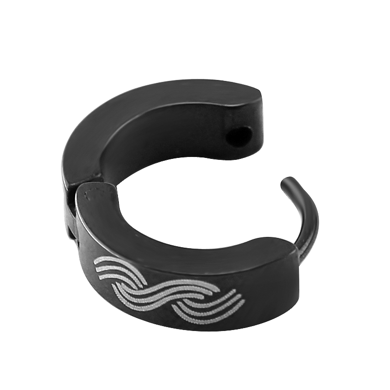 ZS Kpop Hoop Earrings for Wome - Body Jewelry Surgical Steel 评论和价格