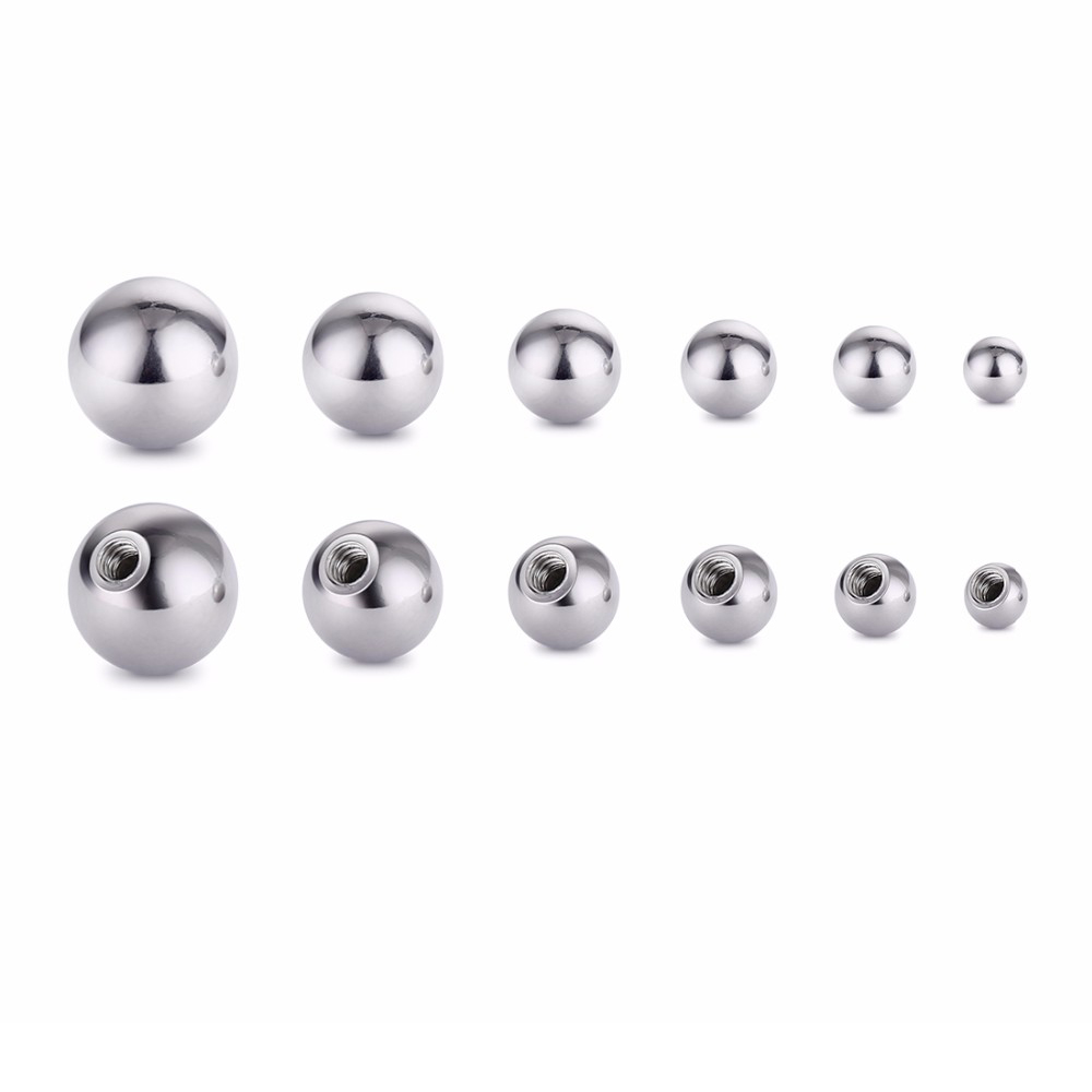 20 Pieces Stainless Steel Repl - Body Jewelry Replacement Ball 评论和价格
