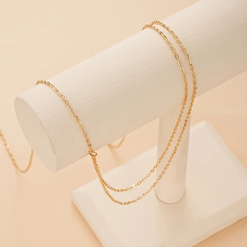 1Double-Layer Gold Metal Waist - Body Jewelry For You 评论和价格