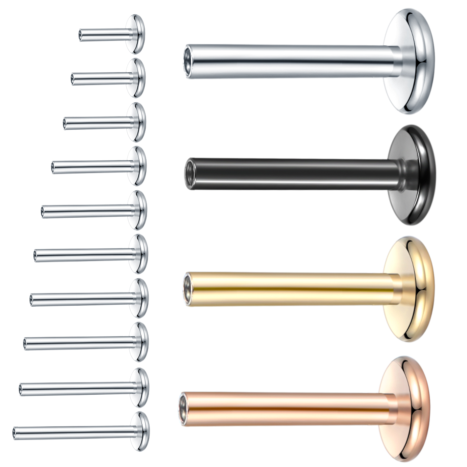 10Pcs/set Surgical Steel Labre - Body Jewelry Surgical Steel 评论和价格