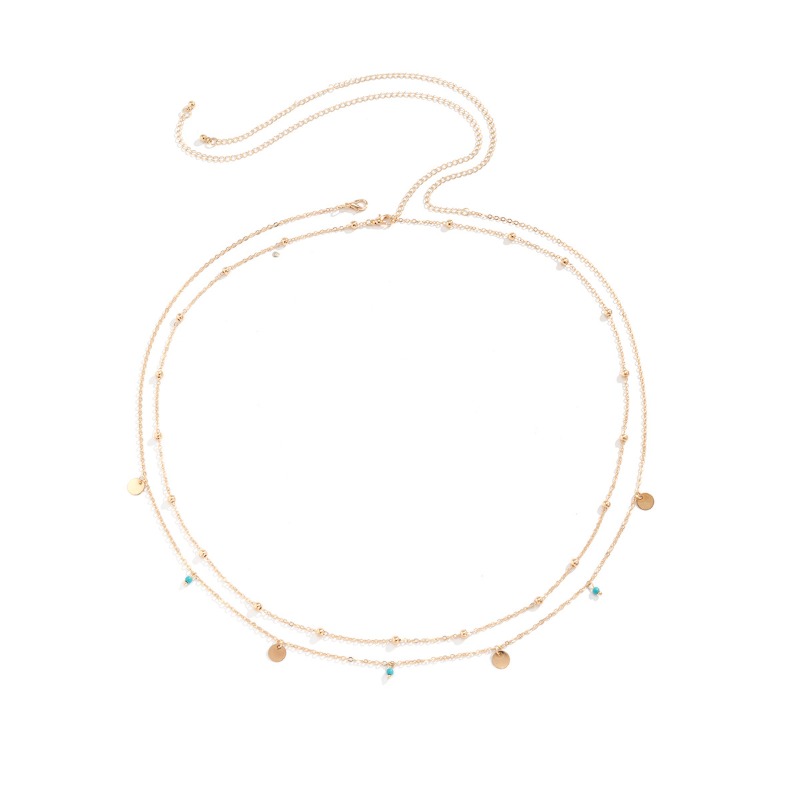 Women Dainty Layered Waist Cha - Body Jewelry For You 评论和价格